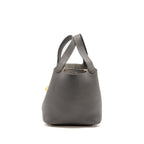 HERMES PICOTIN 22 LOCK BAG TAURILLON MAURICE GRAPHITE GHW