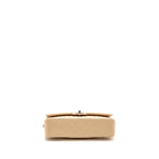 CHANEL MEDIUM CLASSIC DOUBLE FLAP BAG CAVIAR BEIGE LGHW
