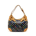 LOUIS VUITTON GRETA BAG MONOGRAM MULTICOLOR BLACK GHW