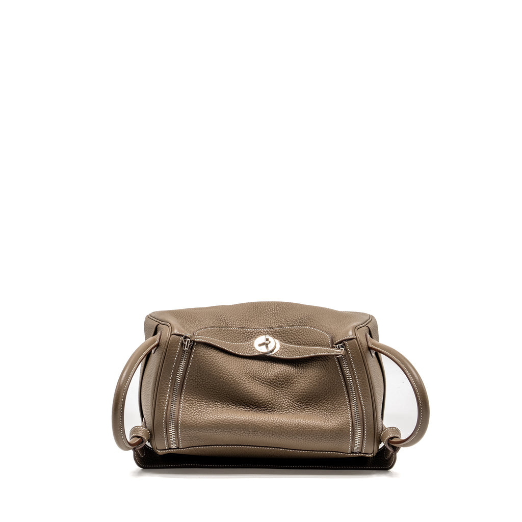 Hermes Lindy 30 Clemence Etoupe SHW