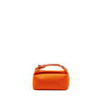 HERMES TROUSSE DE TOILETTE BRIDE A BRAC PM ORANGE SHW