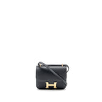 Hermes Mini Constance Epsom Gris Misty GHW