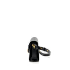 GUCCI HORSEBIT 1955 SHOULDER BAG LEATHER BLACK GHW