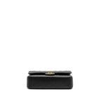 CHANEL MEDIUM CLASSIC DOUBLE FLAP BAG CAVIAR BLACK GHW (MICROCHIP)