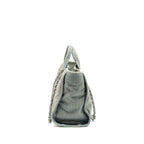 CHANEL DEAUVILLE SHOPPING TOTE BAG DENIM BLUE SHW (MICROCHIP)