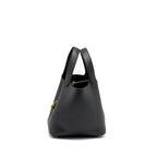 Hermes Picotin 22 Lock Bag Clemence Black GHW