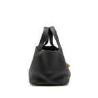 Hermes Picotin 22 Lock Bag Clemence Black GHW