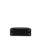 LOUIS VUITTON CAPUCINES MM CALFSKIN BLACK GHW