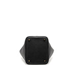 Hermes Picotin 22 Lock Bag Clemence Black GHW