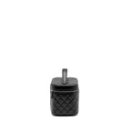CHANEL QUILTED VANITY CASE LAMBSKIN BLACK SHW