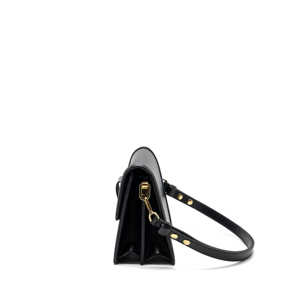 LOUIS VUITTON DAUPHINE MM EPI BLACK GHW (NEW VERSION)