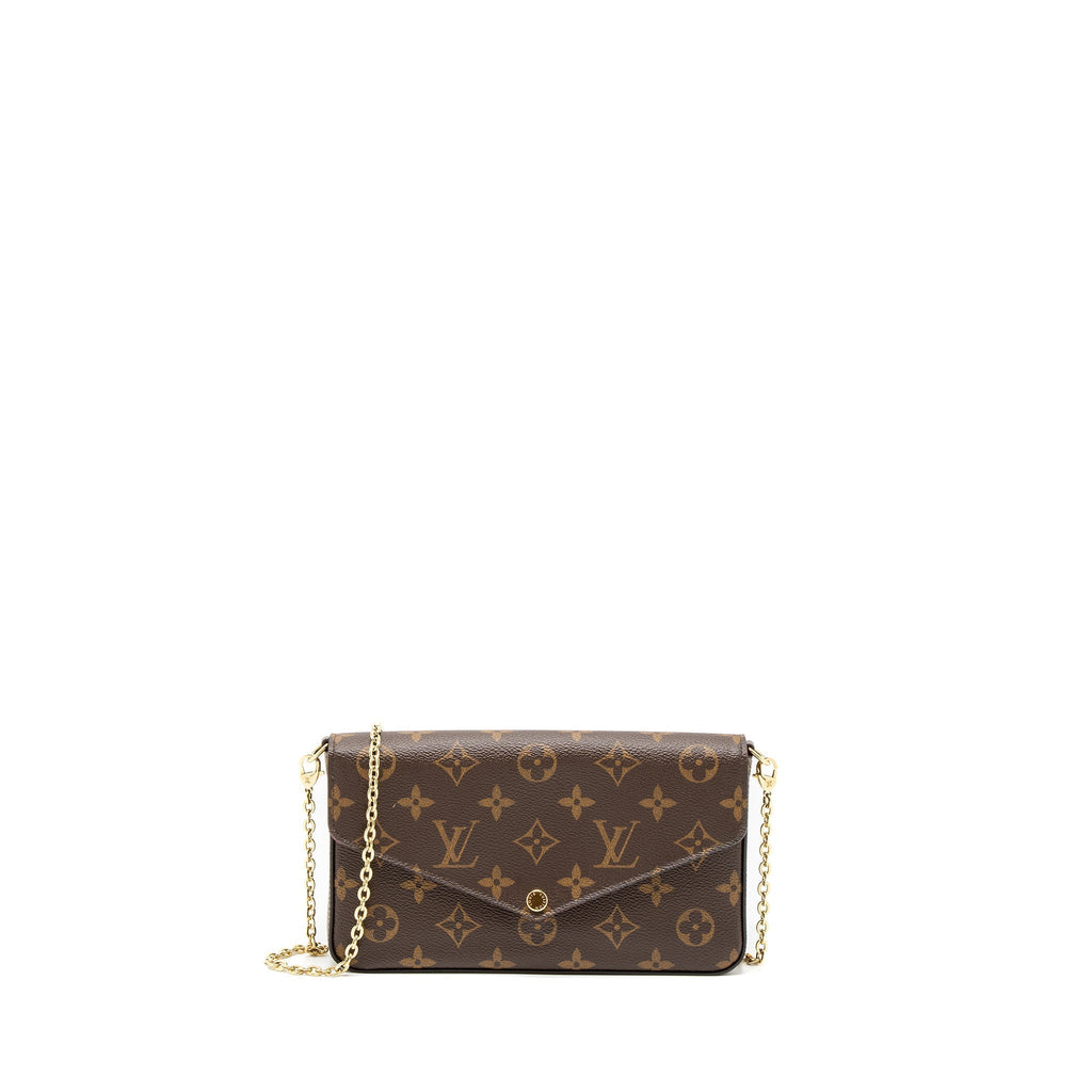 LOUIS VUITTON FELICIE POCHETTE MONOGRAM CANVAS GHW