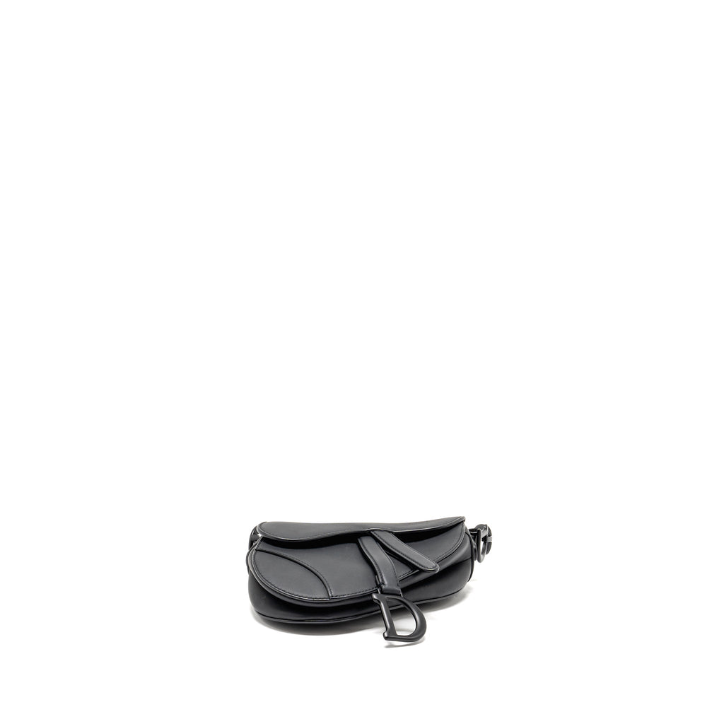 DIOR MINI SADDLE BAG CALFSKIN SO BLACK