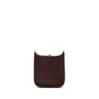 HERMES MINI EVELYN CLEMENCE ROUGE SELLIERE GHW