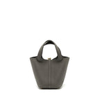 HERMES PICOTIN 18 LOCK BAG CLEMENCE GRIS MEYER GHW