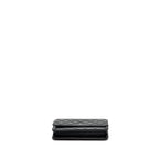 CHANEL CLASSIC WALLET ON CHAIN LAMBSKIN BLACK SHW