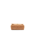 CHANEL SMALL 19 BAG LAMBSKIN CARAMEL MULTICOLOUR HARDWARE (MICROCHIP)