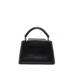 LOUIS VUITTON CAPUCINES MM CALFSKIN BLACK GHW
