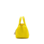 HERMES PICOTIN 18 LOCK BAG CLEMENCE LIME SHW