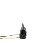 CHANEL MINI COCO HANDLE CAVIAR BLACK LGHW (MICROCHIP)