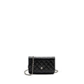 CHANEL CLASSIC WALLET ON CHAIN CAVIAR BLACK SHW