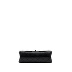 CHANEL 2.55 SMALL REISSUE FLAP BAG AGED CALFSKIN BLACK RUTHENIUM HARDWARE (MICROCHIP)