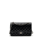 CHANEL JUMBO CLASSIC DOUBLE FLAP LAMBSKIN BLACK SHW