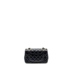 CHANEL EGYPTIAN AMULET MINI RECTANGULAR FLAP BAG LAMBSKIN BLACK GHW