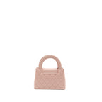 CHANEL 23K MINI SHOPPING TOTE CALFSKIN LIGHT PINK GHW(MICROCHIP)
