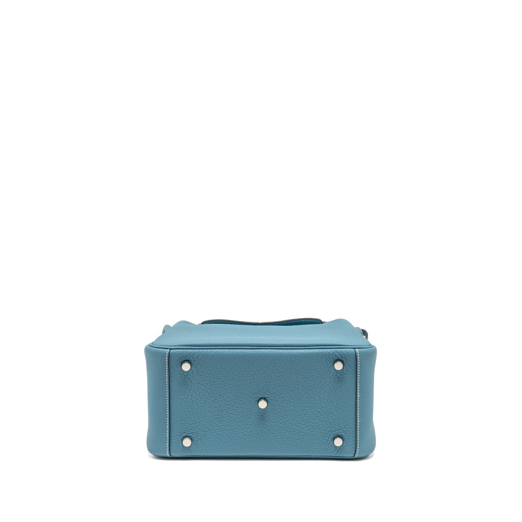 Hermes Lindy 26 Clemence New Blue Jeans SHW