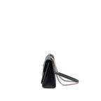 LOUIS VUITTON MYLOCKME SATCHEL CHAIN BAG CALFSKIN BLACK SHW