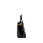 LOUIS VUITTON CAPUCINES MM CALFSKIN BLACK GHW