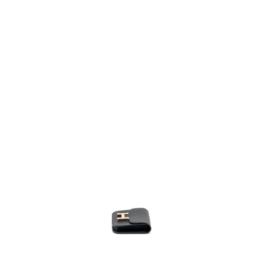 Hermes Constance Slim Epsom Black RGHW