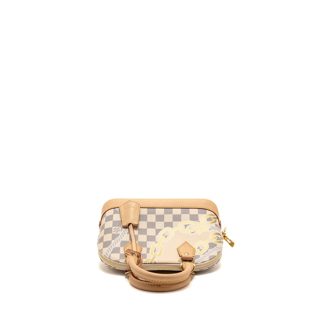 Louis Vuitton Nautical Alma BB Damier Azur Canvas Multicolour GHW