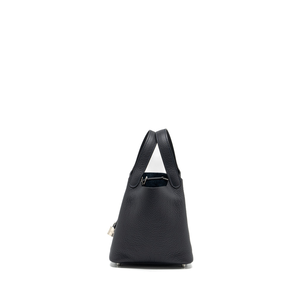 Hermes picotin 18 lock bag clemence Caban SHW