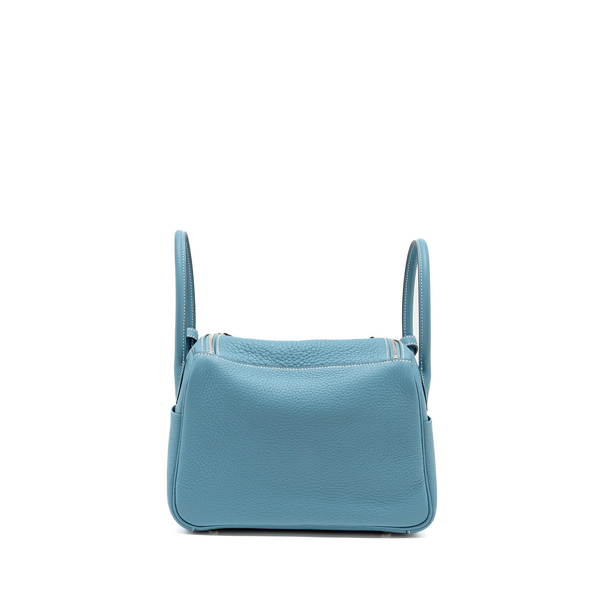 Hermes Lindy 26 Clemence New Blue Jeans SHW