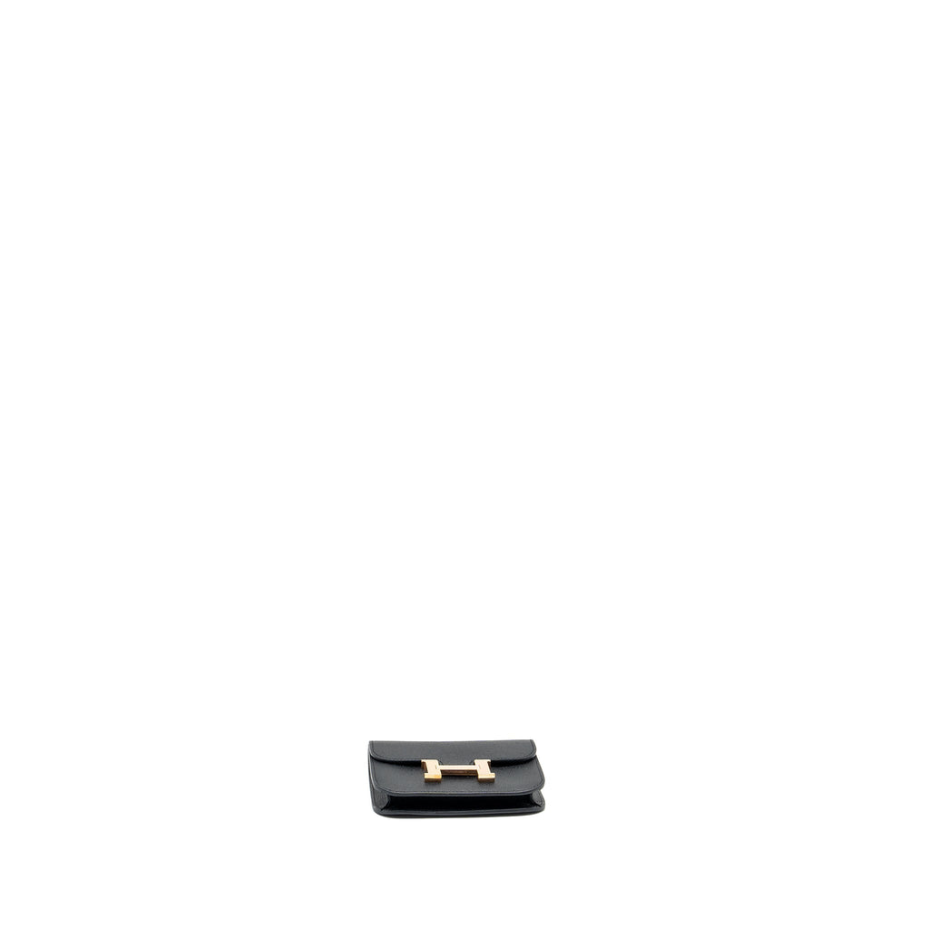 Hermes Constance Slim Epsom Black RGHW