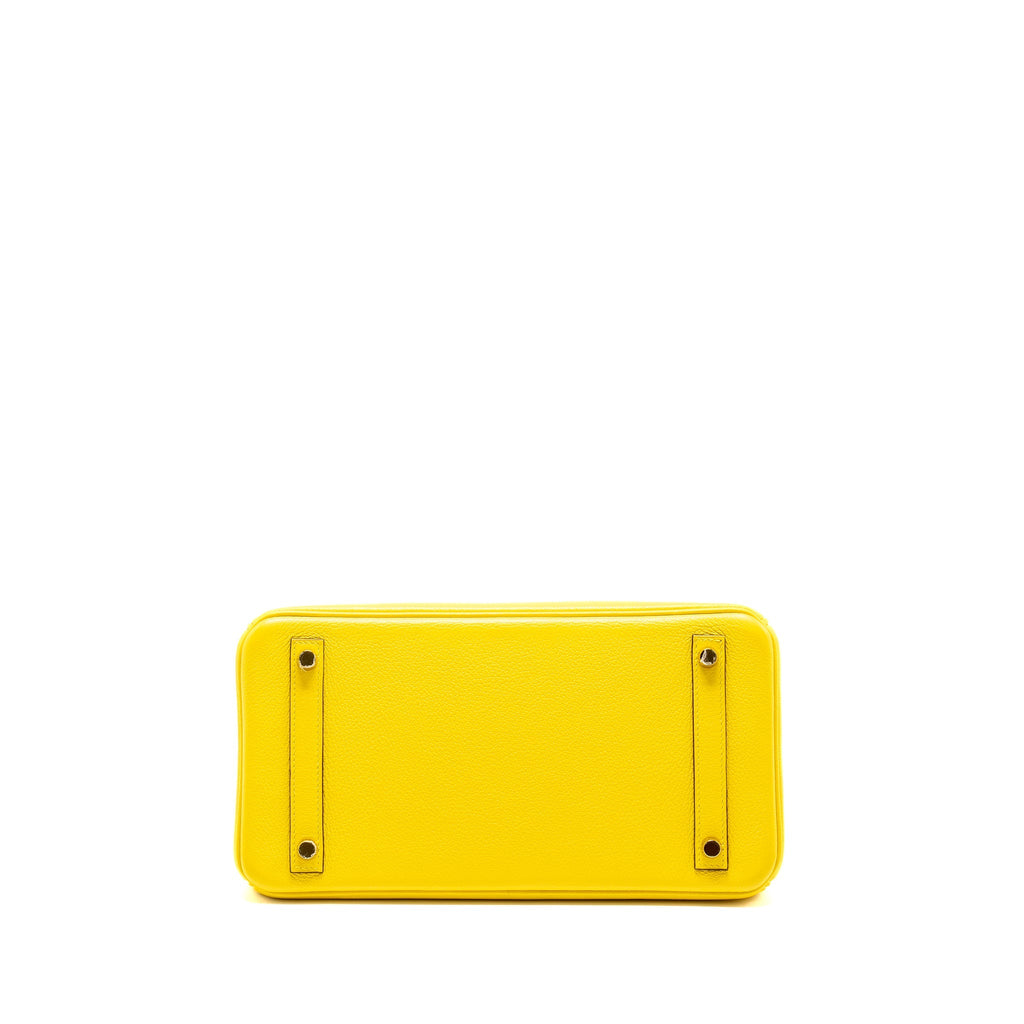 Hermes Birkin 30 Taurillon Novillo leather 9O Jaune De Naples GHW