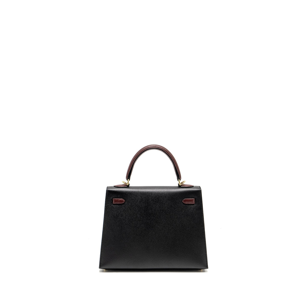 Hermes Kelly 25 Special Order Epsom Black/Rough H LGHW