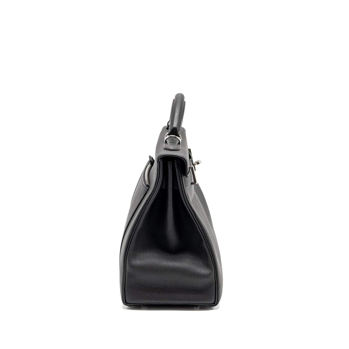 HERMES KELLY MAXI 42 TOGO BLACK SHW