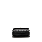 CHANEL TOP HANDLE TRENDY CC FLAP BAG LAMBSKIN BLACK LGHW