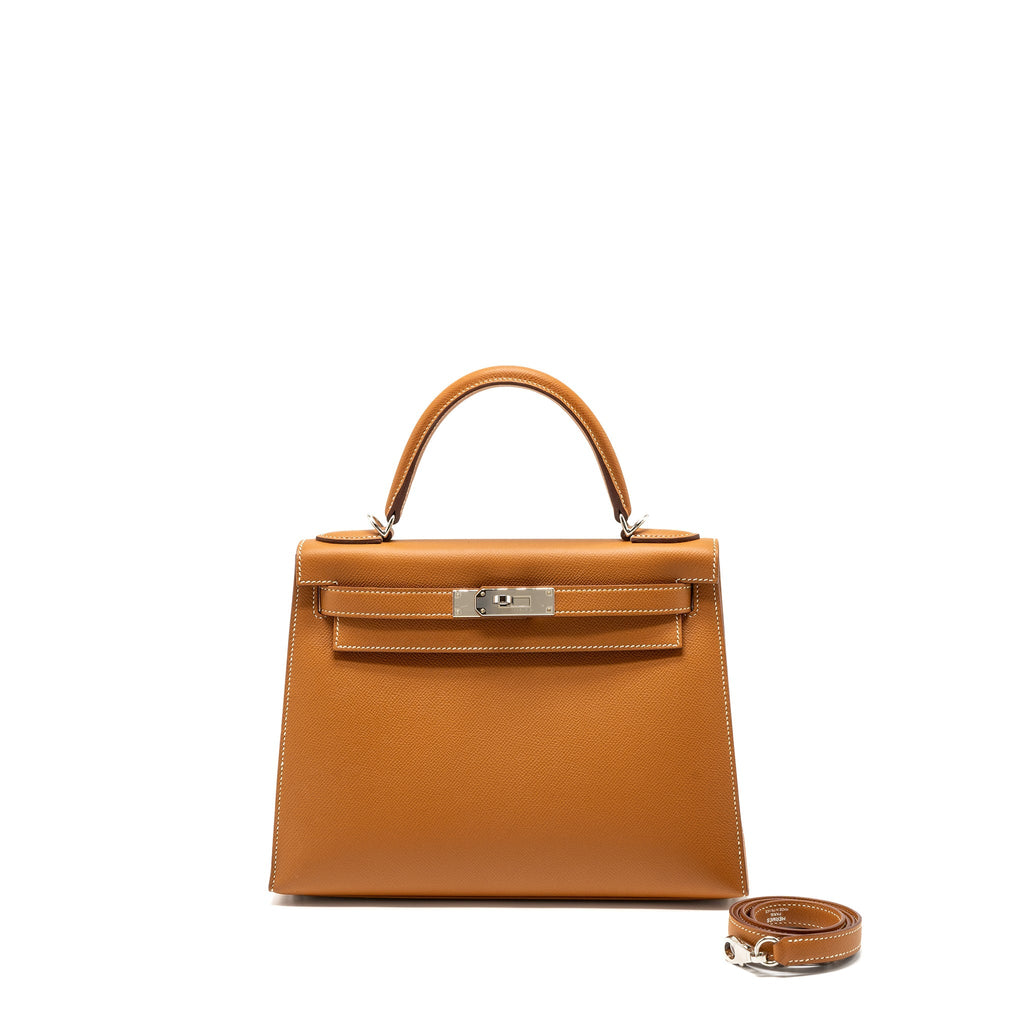 Hermes Kelly 28 Epsom Gold SHW