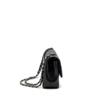 CHANEL JUMBO CLASSIC DOUBLE FLAP LAMBSKIN BLACK SHW