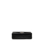 CHANEL MEDIUM CLASSIC DOUBLE FLAP BAG LAMBSKIN BLACK SHW