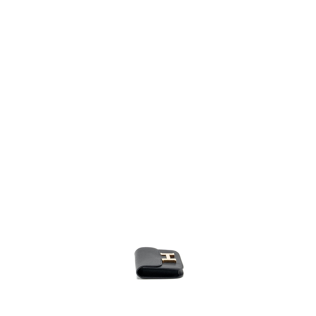 Hermes Constance Slim Epsom Black RGHW