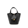 Hermes Picotin 22 Lock Bag Clemence Black GHW