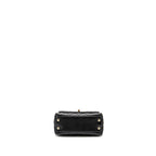 CHANEL MINI COCO HANDLE CAVIAR BLACK LGHW (MICROCHIP)