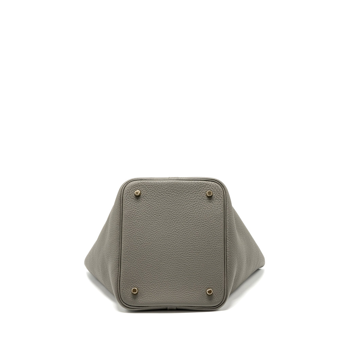 HERMES PICOTIN 22 LOCK BAG CLEMENCE GRIS MEYER GHW