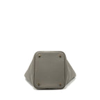 Hermes Picotin 22 Lock Bag Clemence Gris Meyer GHW