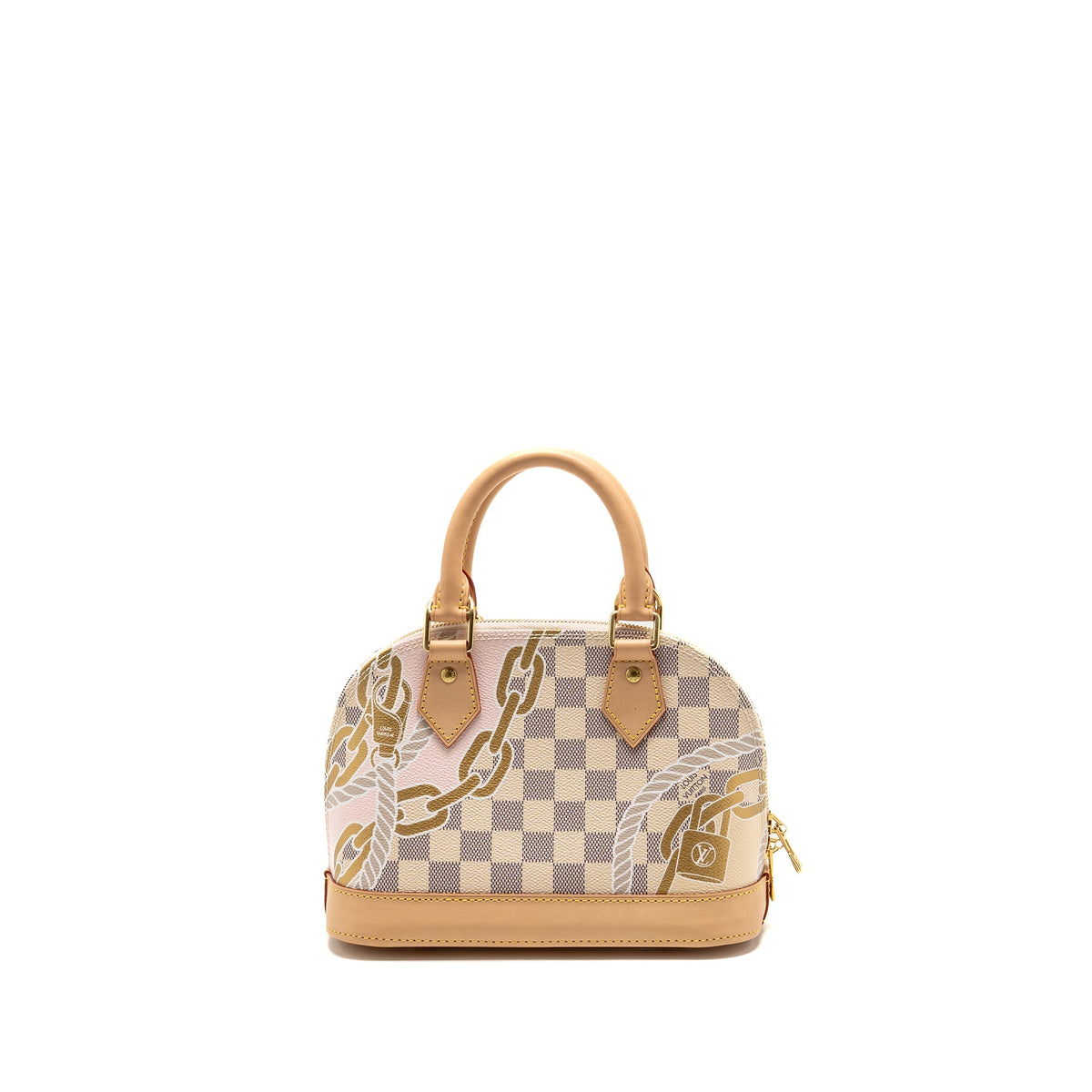 Louis Vuitton Nautical Alma BB Damier Azur Canvas Multicolour GHW